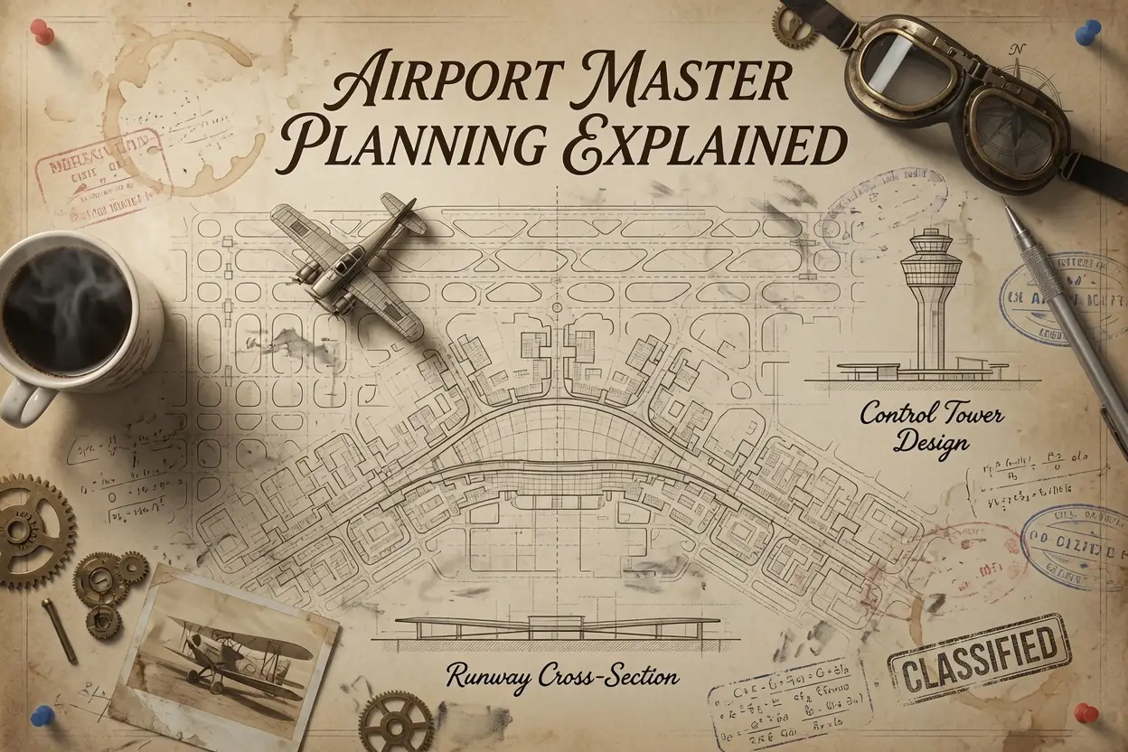 Airport master planning and future airport development